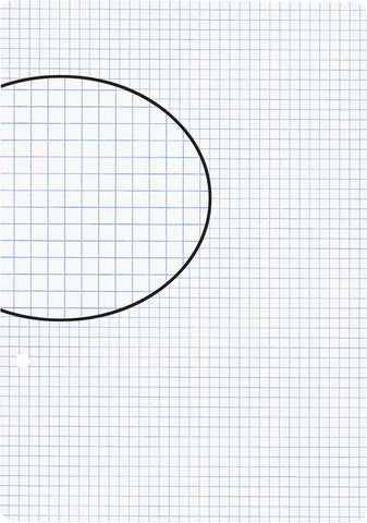 BIELLA Einlageblätter A5 45052400U weiss,kar. 4mm,2-Loch 100Bl.