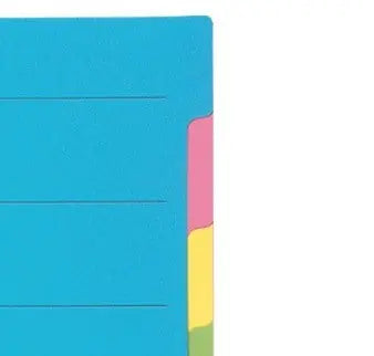 BIELLA Kartonregister A4 46140600U bunt 6-teilig