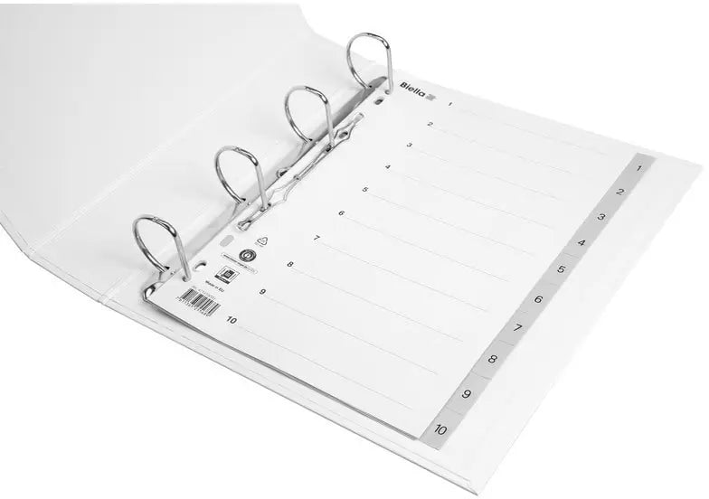 BIELLA Register PP A4 47141000U grau 1-10
