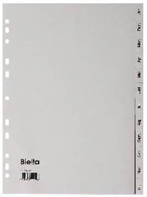 BIELLA Register PP A4 47141490U grau Dez-Jan DE