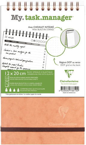 BIELLA Agenda AgeBag undatiert 78619C Task M 125 Blatt tab. 12x20cm