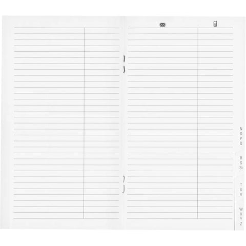 BIELLA Adressregister 85350800U 16 Seiten 8.5x15.3cm