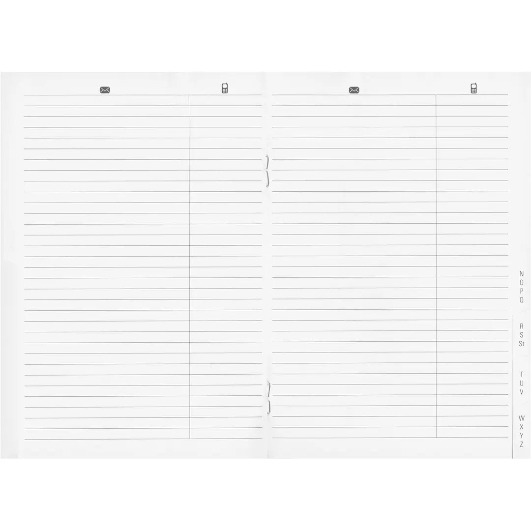 BIELLA Istanbul Adressregister 85560800U 16 Seiten 10.6x15.3cm