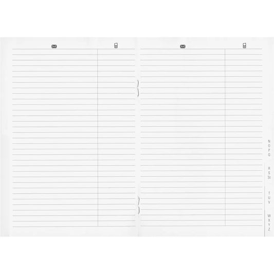 BIELLA Istanbul Adressregister 85560800U 16 Seiten 10.6x15.3cm