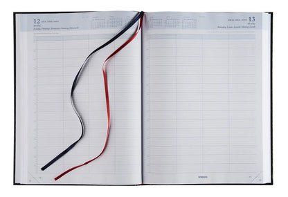 BREPOLS Agenda Bremax 1 Santex 2025 0.001.1345 1T/1S schwarz 21x29cm