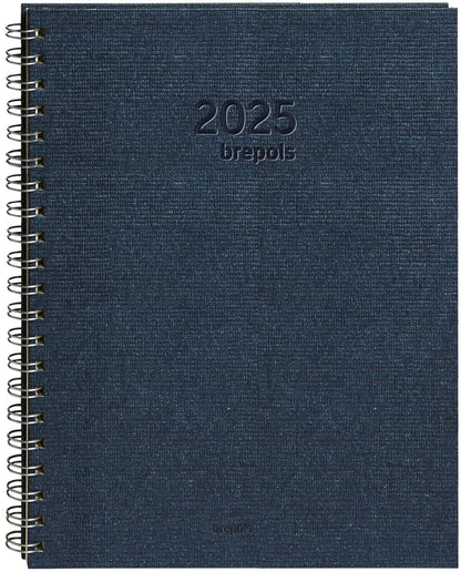 BREPOLS Agenda Omega 30 Kazar 2025 0.030.0685 1W/2S schwarz 21x29cm