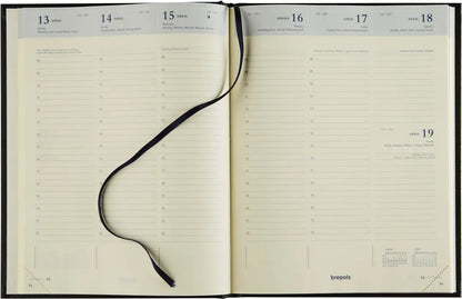 BREPOLS Agenda Timing 0136 Lima 2025 0.136.1256 1W/2S blau 17.1x22cm