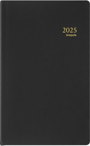 BREPOLS Agenda Breplan 774 Seta 2025 0.774.2121 1W/1S ass. 9x16cm