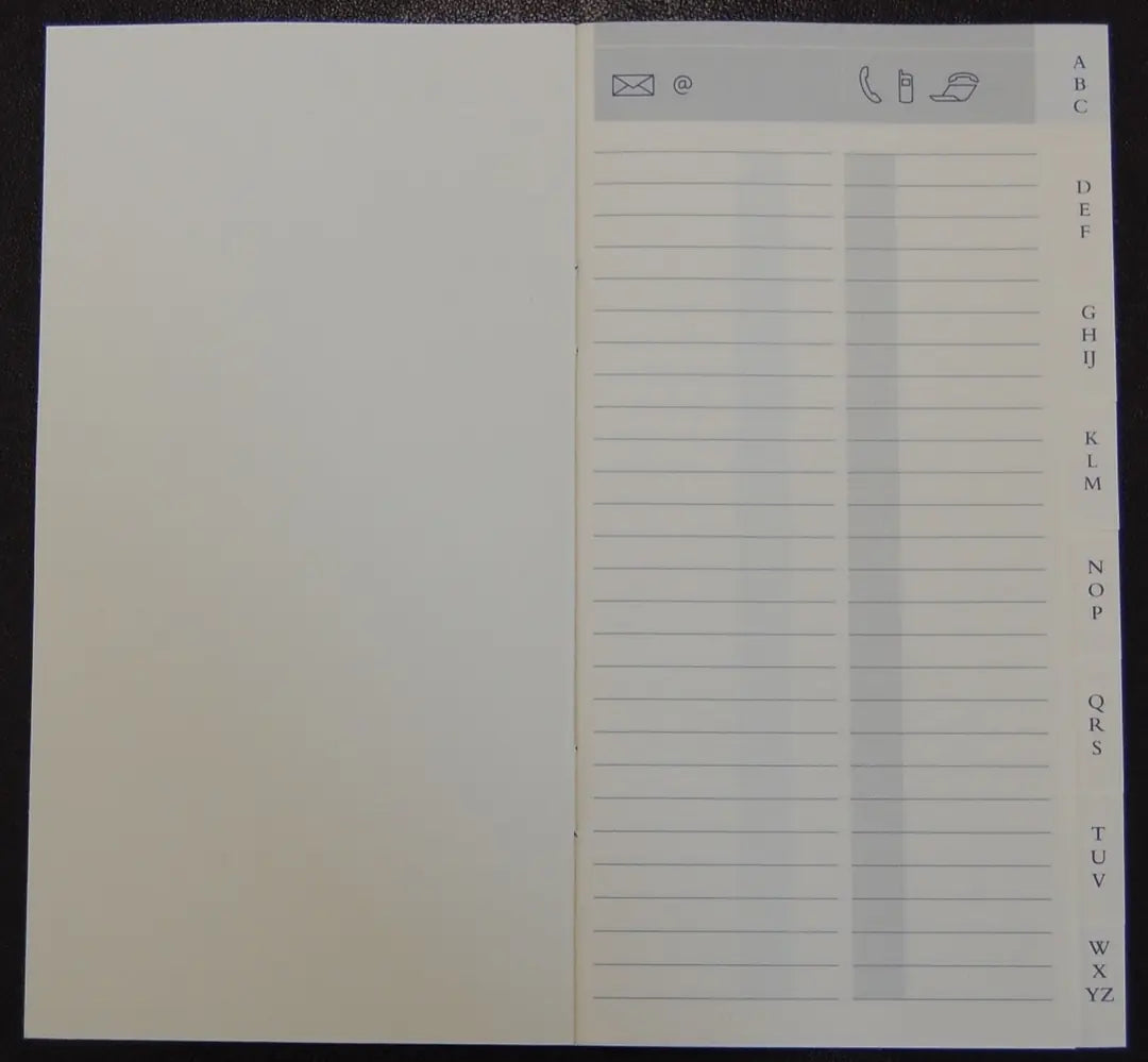BREPOLS Adressregister chamois 0.797.9900 16 Seiten 714/716