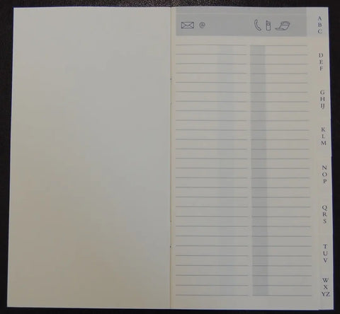 BREPOLS Adressregister chamois 0.797.9900 16 Seiten 714/716