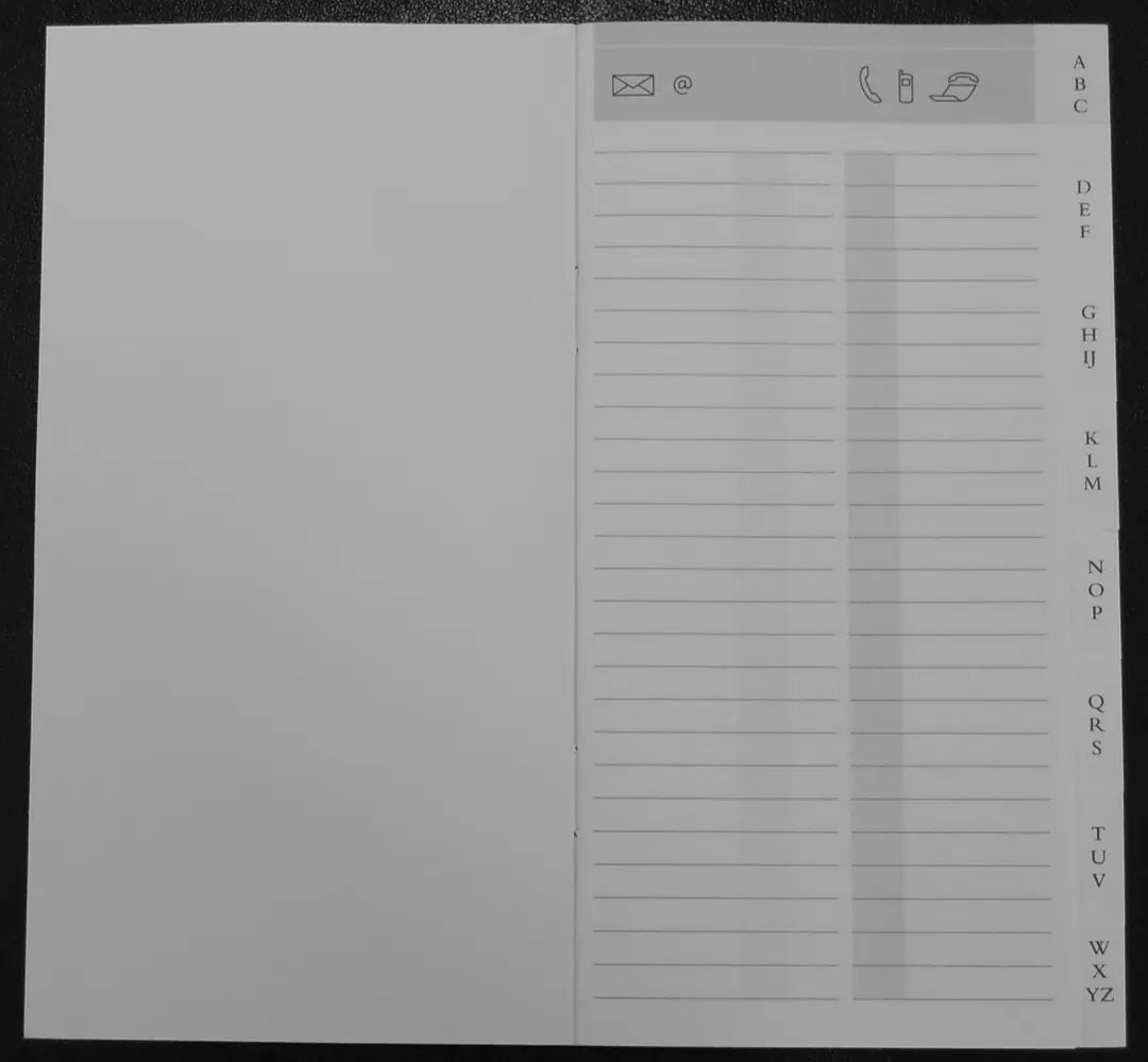BREPOLS Adressregister weiss 26.3.0243 604/774