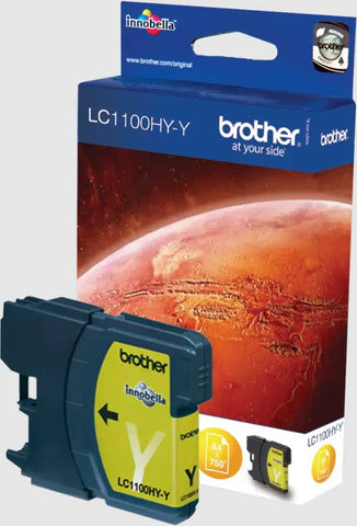 BROTHER Tintenpatrone HY yellow LC-1100HYY MFC-6490CW 750 Seiten