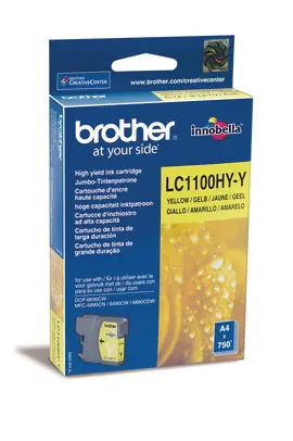 BROTHER Tintenpatrone HY yellow LC-1100HYY MFC-6490CW 750 Seiten