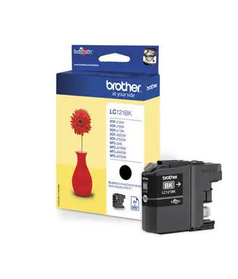 BROTHER Tintenpatrone schwarz LC-121BK DCP-J132 300 Seiten