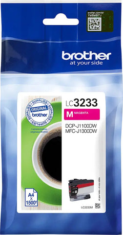 BROTHER Tintenpatrone magenta LC-3233M DCP-J1100DW 1500 Seiten