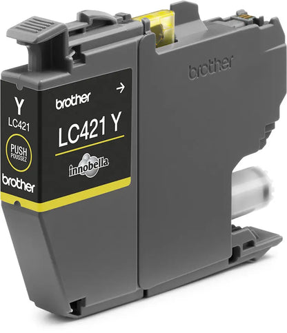 BROTHER Tintenpatrone yellow LC-421Y DCP-J1050 200 Seiten