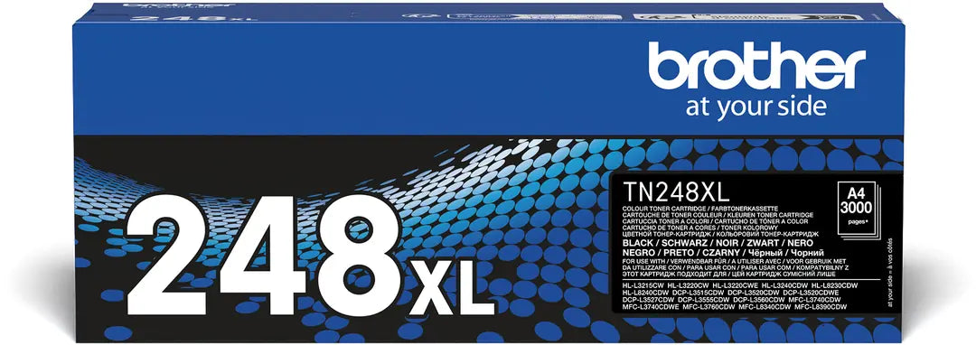 BROTHER Toner HY schwarz TN-248XLBK HL-L8240CDW 3000 Seiten