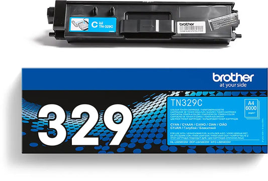 BROTHER Toner Super HY cyan TN-329C MFC-L8450CDW 6000 Seiten