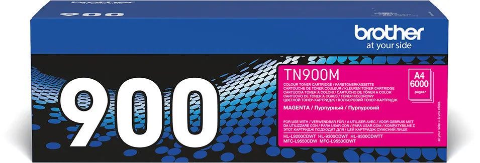 BROTHER Toner Super HY magenta TN-900M HL-L9200CDWT 6000 Seiten
