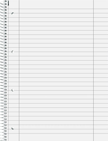 BRUNNEN Brunnen Collegeblock Premium 1067127 A4 liniert mit Rand 80 Blatt