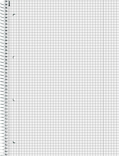 BRUNNEN Brunnen Collegeblock Premium 106732895 A4 5mm kariert ass. 80 Blatt