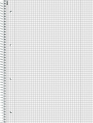 BRUNNEN Brunnen Collegeblock Premium 106732895 A4 5mm kariert ass. 80 Blatt