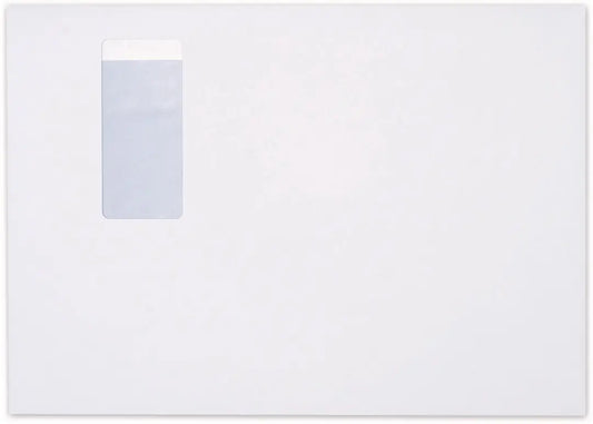 BÜROLINE Couvert m/Fenster rechts C4 106182 120g, weiss 250 Stück