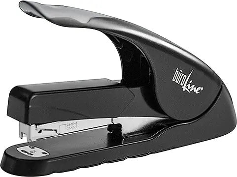 BÜROLINE Heftgerät Easy-Push L 166989 schwarz 20 Blatt