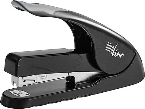 BÜROLINE Heftgerät Easy-Push L 166989 schwarz 20 Blatt