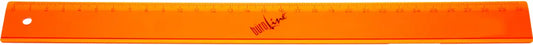 BÜROLINE Massstab 30cm 375940 orange/transparent