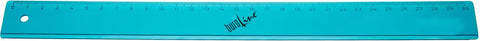 BÜROLINE Massstab 30cm 375941 türkis/transparent