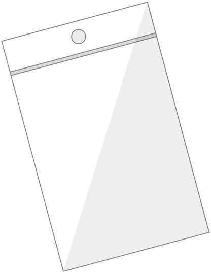 BÜROLINE Pressverschl. Beutel 200×250mm 421200 transparent 10 Stück