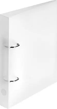 BÜROLINE Ringbuch 2.8cm 603302 transparent 2-Ring A5