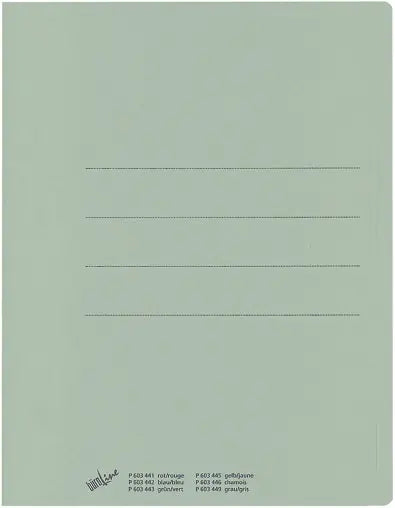 BÜROLINE Einlagemappe Recycling A4 603443 grün 240g/m2 100 Stück