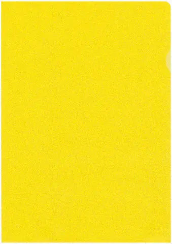 BÜROLINE Sichtmappen A4 620085 gelb, matt 100 Stück