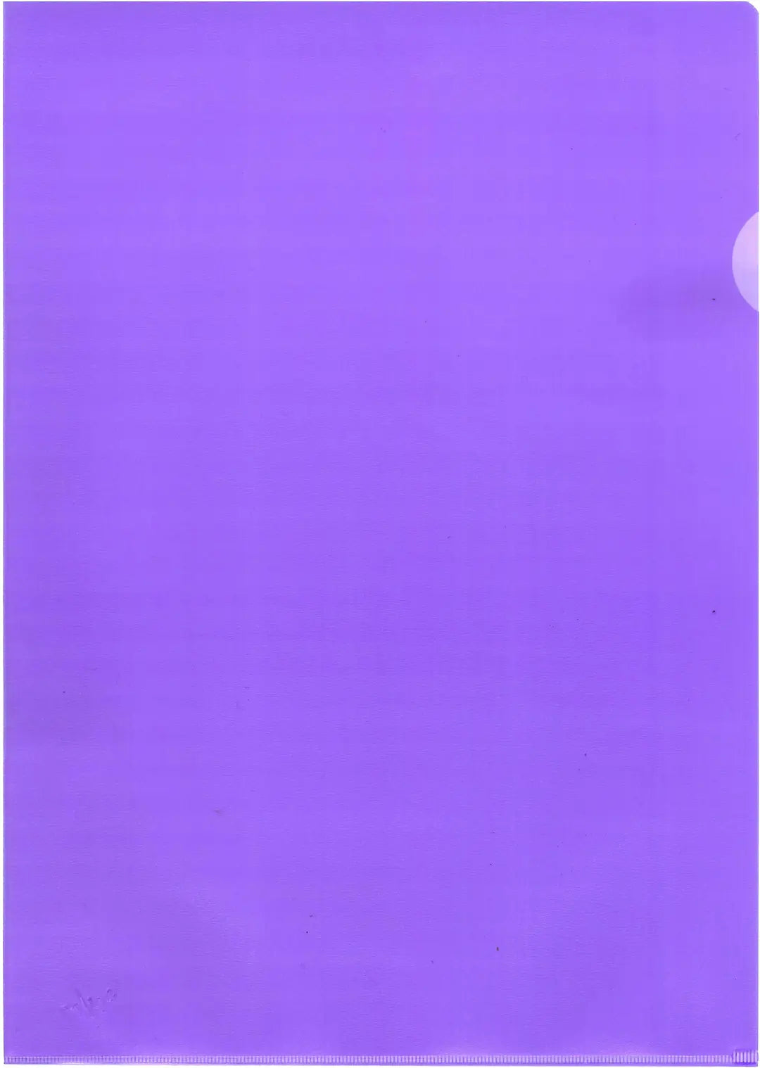 BÜROLINE Sichtmappen A4 620100 violett, matt 100 Stück