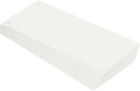 BÜROLINE Trennstreifen 10,5x24cm 660577 weiss 100 Stück