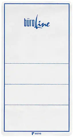 BÜROLINE Etiketten 85x160mm 660746 weiss 50 Stück