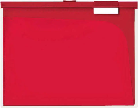 BÜROLINE Hängemappe A4 664054 rot, 6 Fächer 3 Stk.