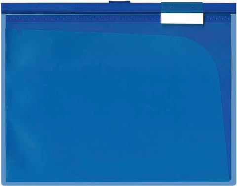 BÜROLINE Hängemappe A4 664061 blau, 10 Fächer 3 Stk.