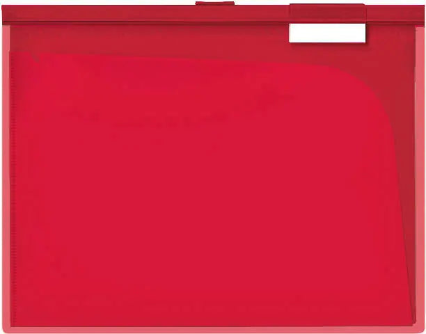 BÜROLINE Hängemappe A4 664062 rot, 10 Fächer 3 Stk.