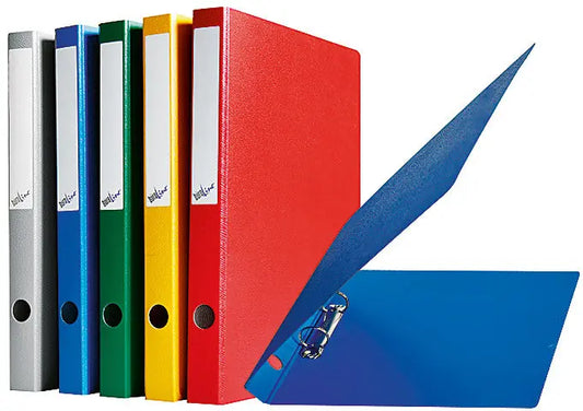 BÜROLINE Ringbuch 3cm 680002 blau 2-Ring A4