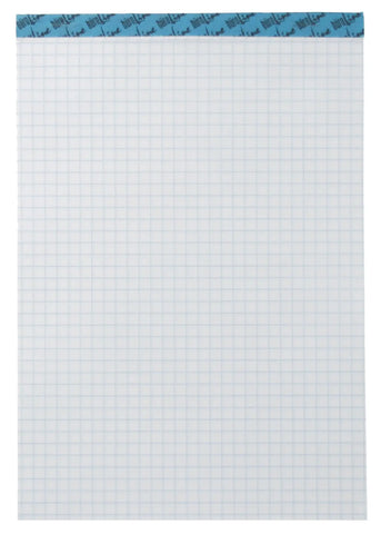 BÜROLINE Büroblock weiss A4 725276 kariert, 70g, 5mm 100 Blatt