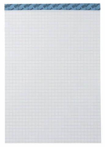 BÜROLINE Büroblock weiss A5 725277 kariert, 70g, 5mm 100 Blatt