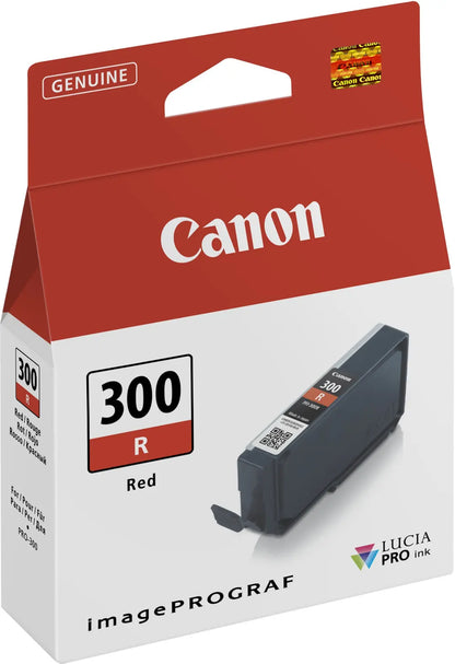 CANON Tintenpatrone rot PFI-300R iPF PRO-300 14.4ml