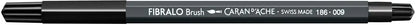 CARAN D'ACHE Classic Fibralo Brush 186.009 schwarz