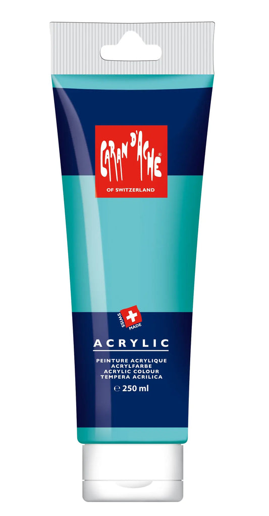 CARAN D'ACHE Acrylfarbe 250ml 2810.171 türkis