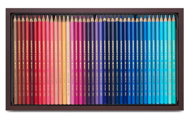CARAN D'ACHE Farbstifte Supracolor 3,8mm 3888.920 ass. in Holzschachtel 120 Stk.