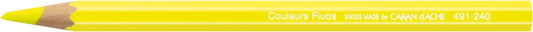 CARAN D'ACHE Farbstift Classic 491.240 gelb fluo