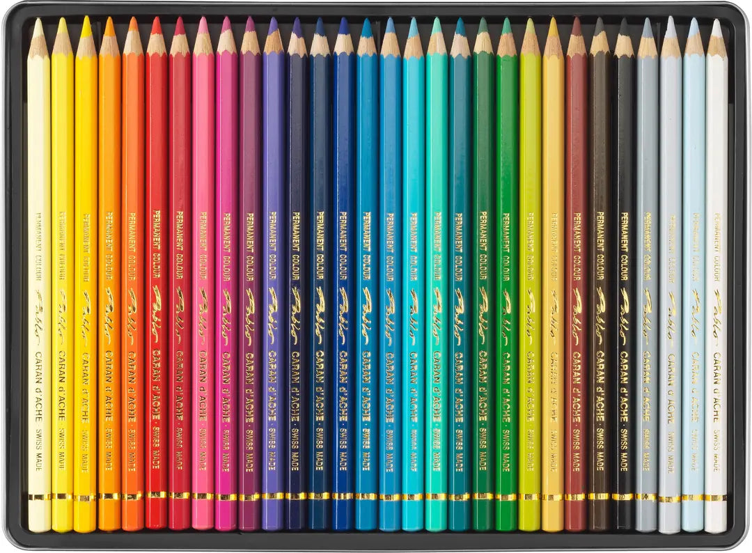 CARAN D'ACHE Farbstifte Pablo 666.330 30 Farben